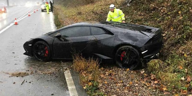 Miracle Lamborghini crash